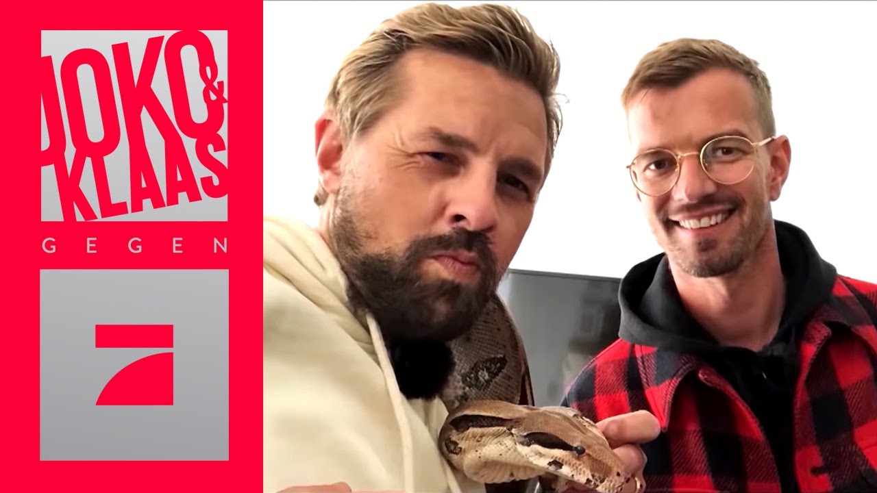 Joko & Klaas machen Tierselfies mit Schlange, Krokodil und mehr | Joko & Klaas gegen ProSieben