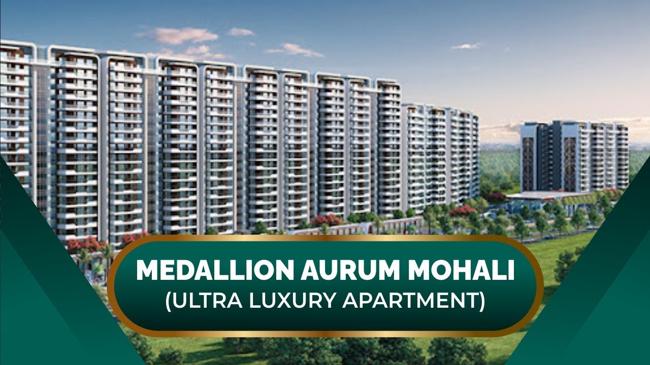 The Medallion Aurum Sector 67 Exclusive Apartment 3+1 and 4+1BHK Luxury Flats
