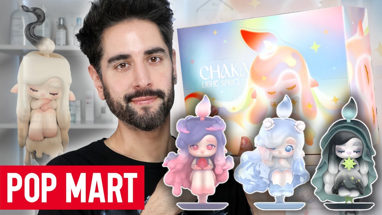 Unboxing POP MART'S CHAKA Light Sprite Series Figures Blind Box's FULL SET 💜
