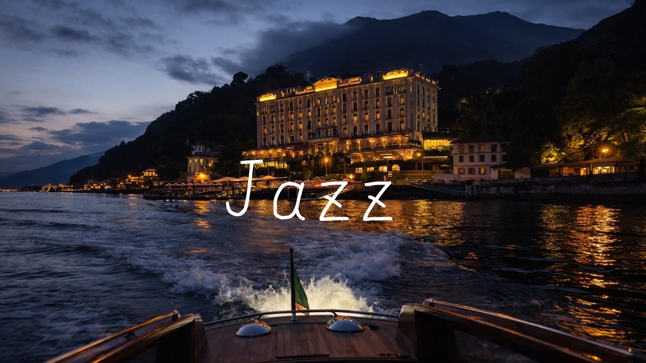 Mediterranean Sunset Jazz ☾ Smooth Piano & Sax | Luxury Coastal Lounge