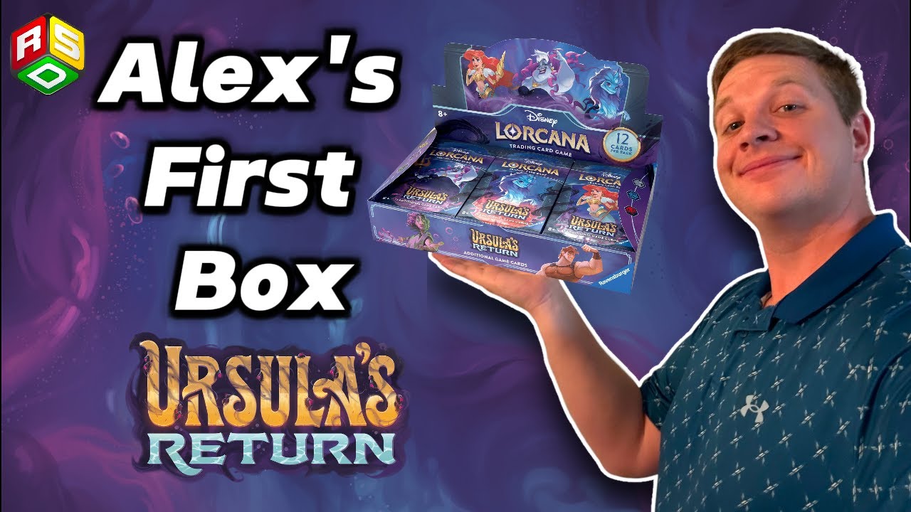 Alex PULLS from THE DEEP! | Ursula's Return Booster Box Opening