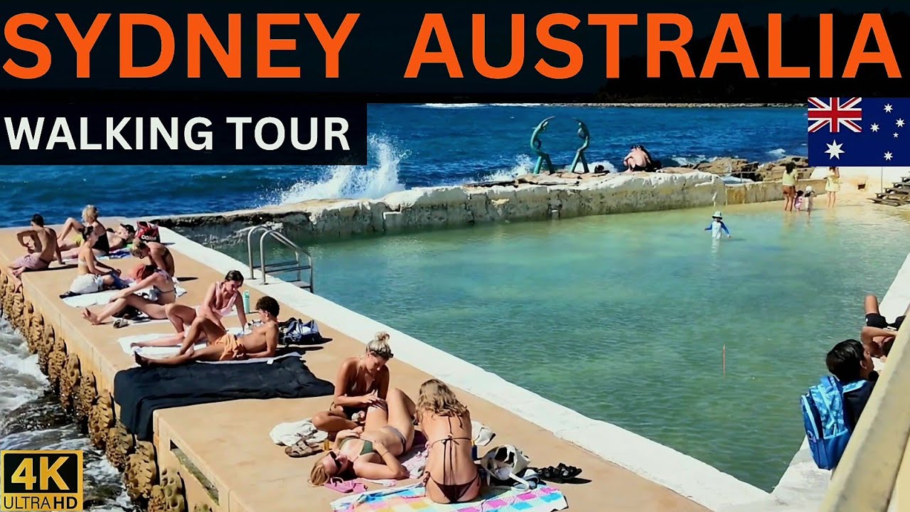 SYDNEY AUSTRALIA VIRTUAL WALKING TOUR | Manly Beach to Shelly Beach | 4K UHD