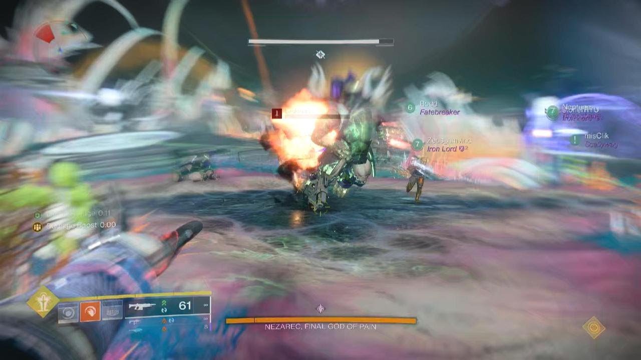 Destiny 2 Lightfall - Root of Nightmares - Nezarec Final God of Pain (Contest Mode)