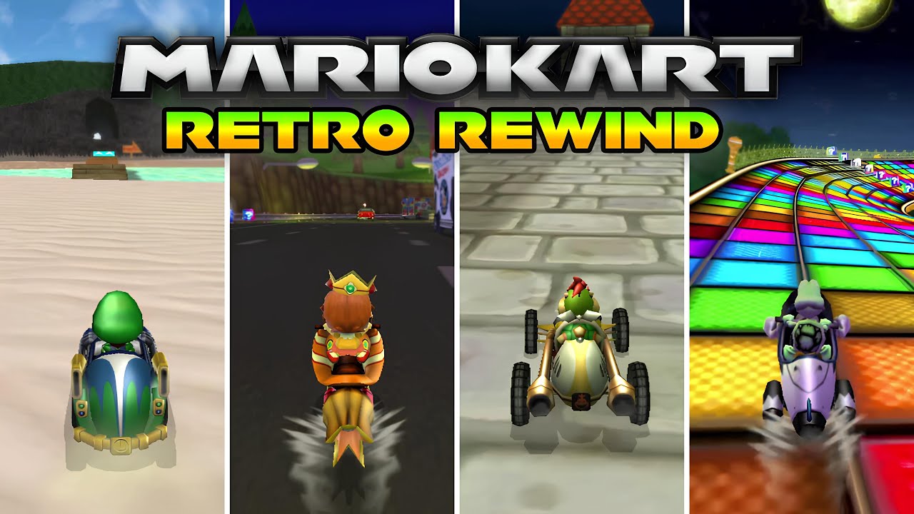 Mario Kart Wii - Retro Rewind 6.3.1 | Full Gameplay Walkthrough (All N64 Courses 150cc)