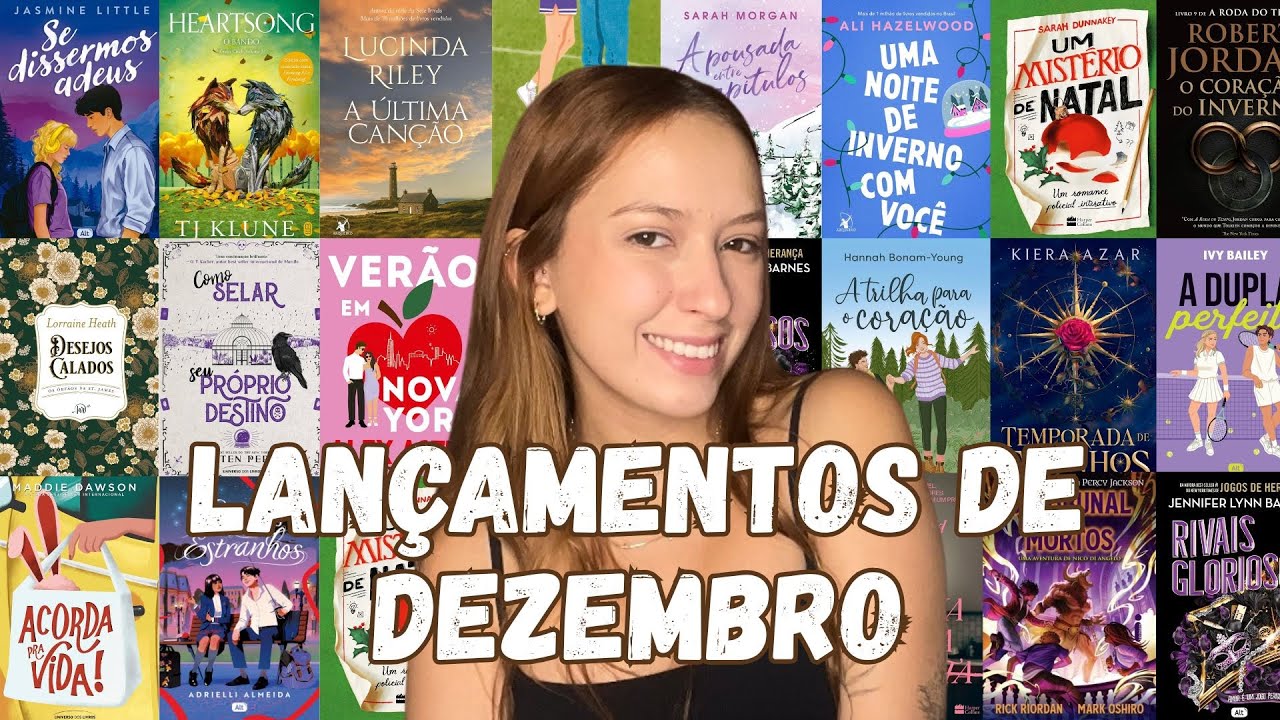 Lançamentos literários de Dezembro