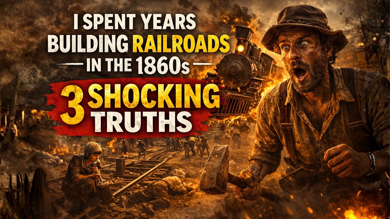 I Spent Years Building Railroads in the 1860s and Learned These 3 SHOCKING Facts