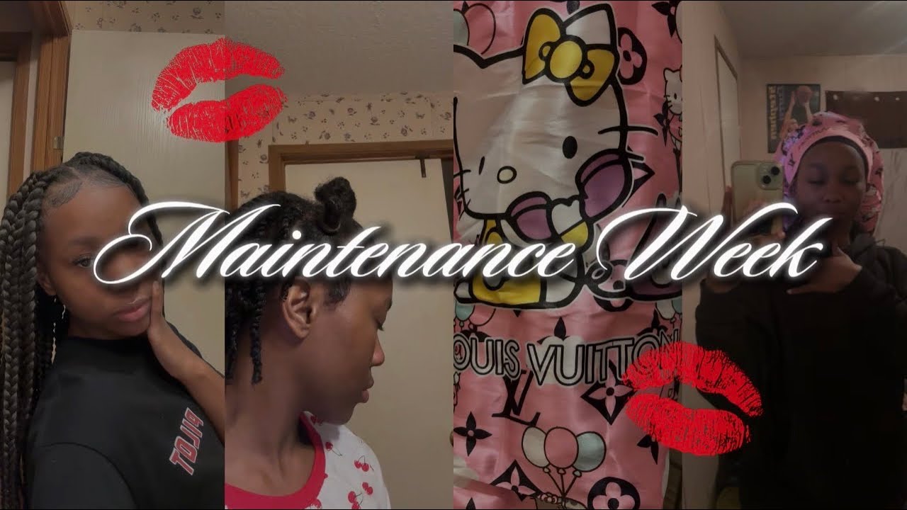 Starting My Beginner Maintenance Week | Hair Transformation GRWM wait til I come up 💌🌝