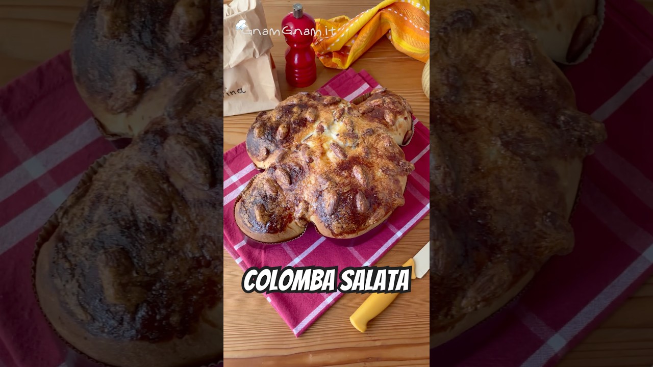 Colomba salata, l&rsquo;antipasto originale per Pasqua