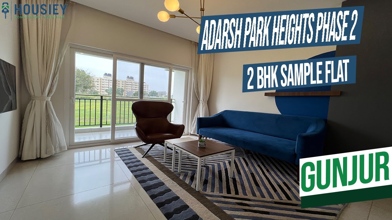 Adarsh Park Heights Phase 2 Gunjur | 2 BHK Sample Flat Tour | Adarsh Bangalore Project
