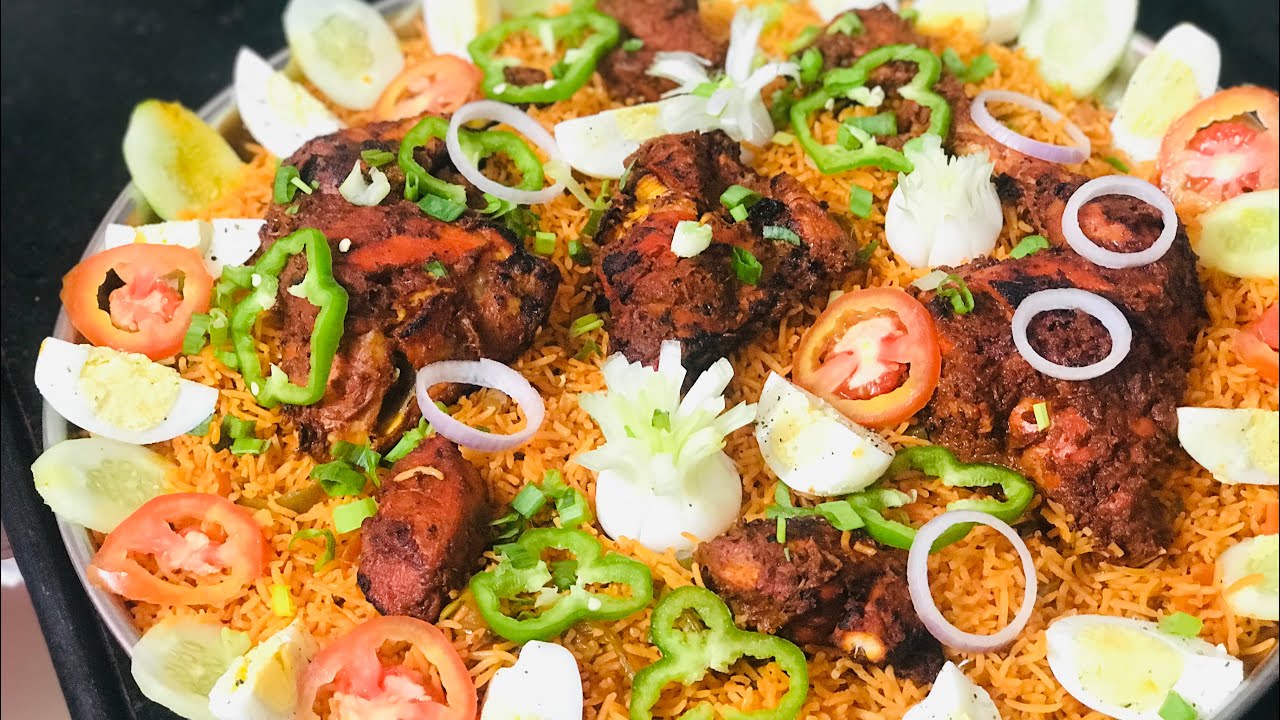 Kabsa Rice | Chicken Kepsa Rice | Arabian Chicken Kabsa Rice #Persiandarbarstyle
