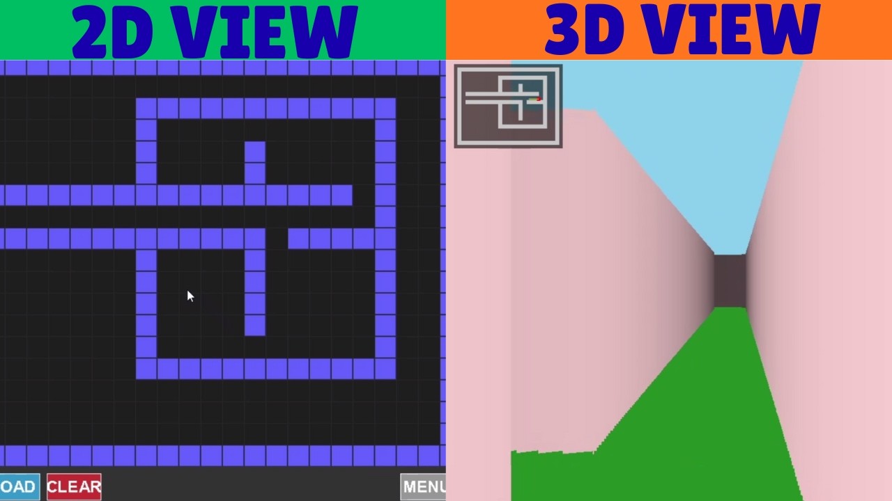 Создание игры, которая работает как в 2D, так и в 3D.