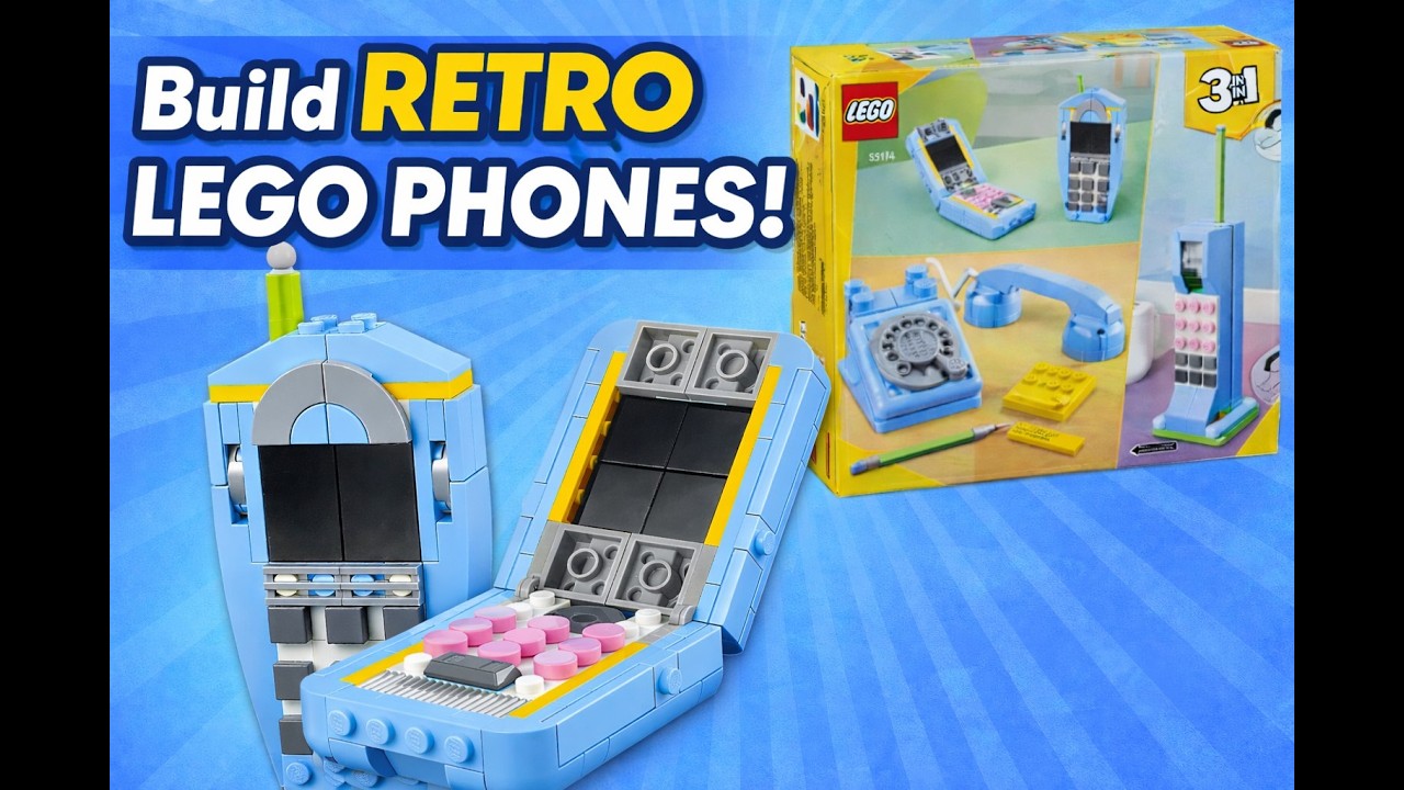 LEGO 31174 Retro Telephone 📞 | Creator 3-in-1 Unbox & Build