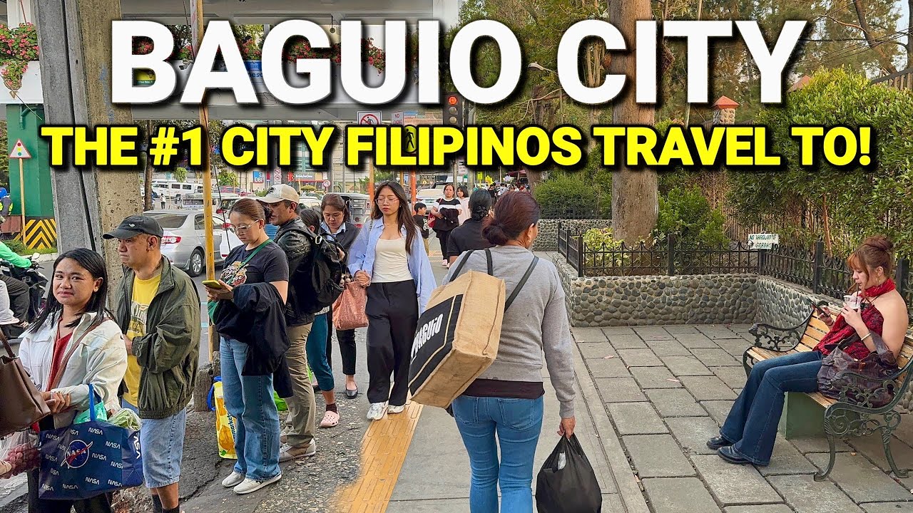 BAGUIO CITY 2026 - This Philippines City is the #1 Most Visited by Local Tourists 🇵🇭 Walking Tour