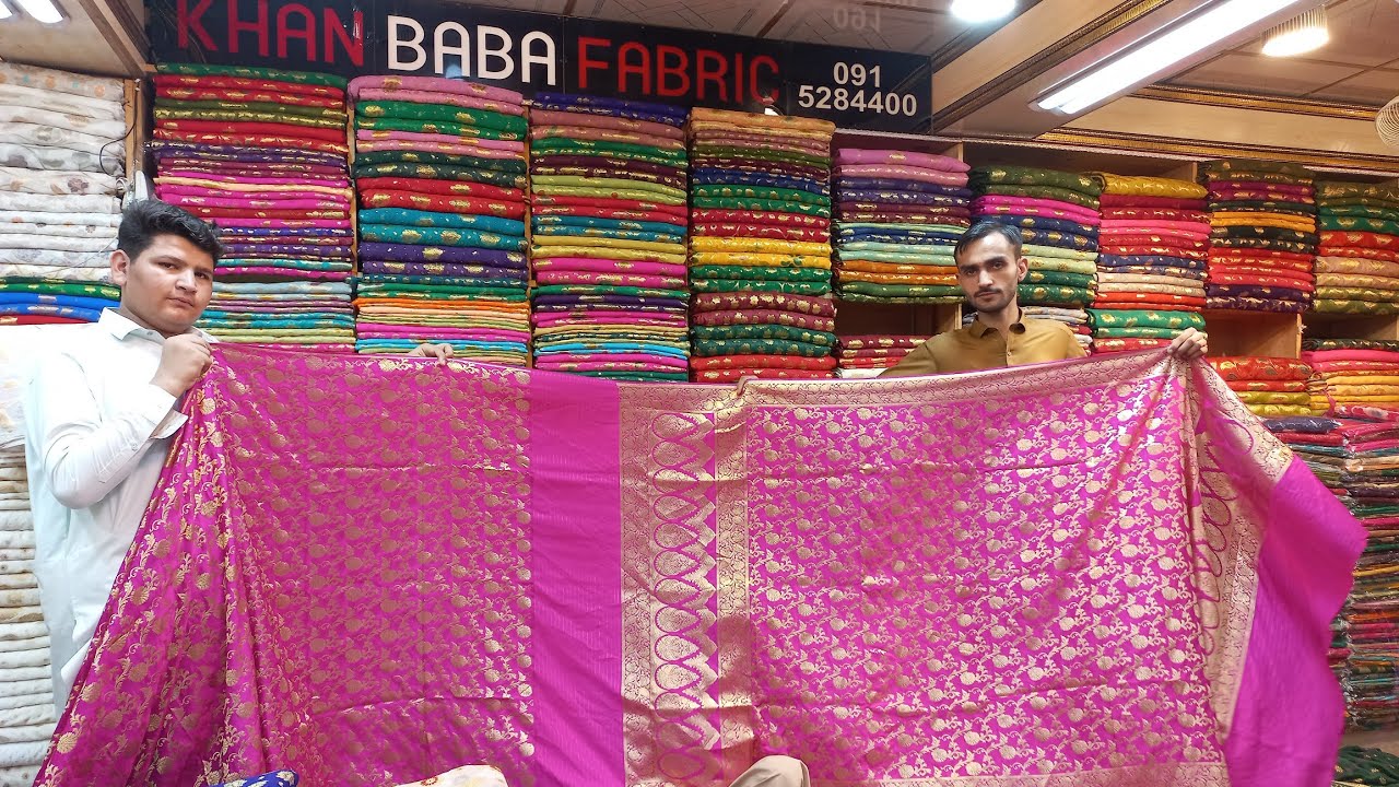 Peshawar Saddar Bazar | Khan Baba Banarsi | Khan Baba Cloth House
