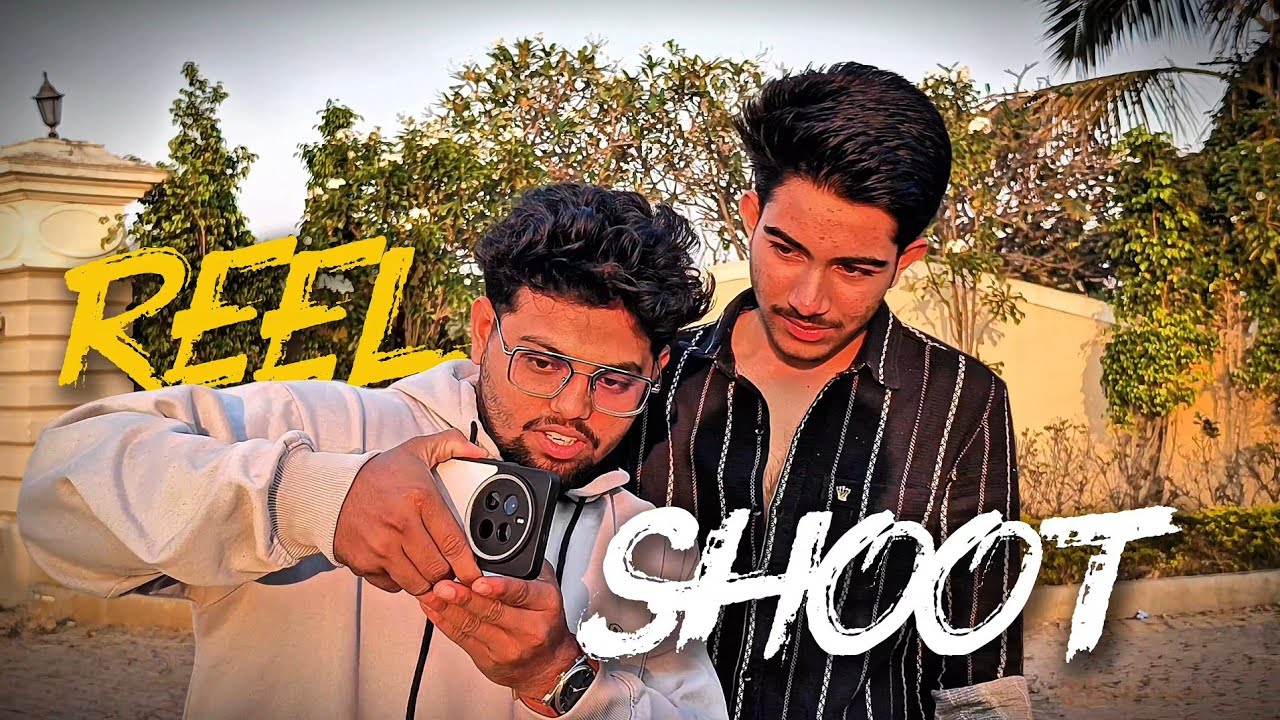 Reel shoot (behind the scenes 🤯🙌🏻)