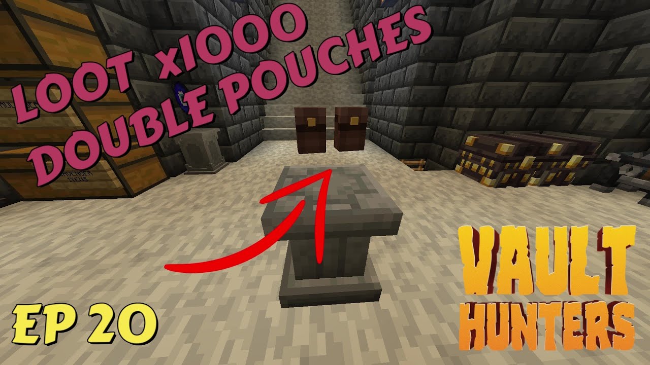 Minecraft Vault Hunters S2E20 - MEILLEURES POUCHES !