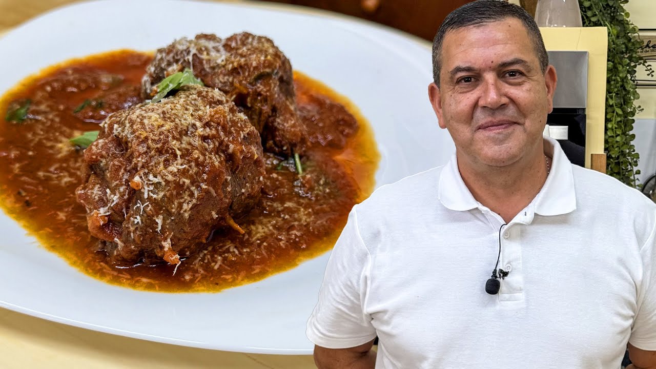 BRACIOLE PUGLIESI AL SUGO - Ricetta FACILE e STREPITOSA