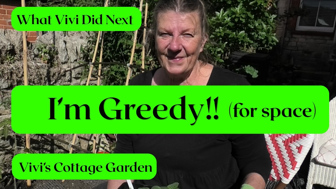 Vivi's Cottage Garden: I'm Greedy!! (for space)