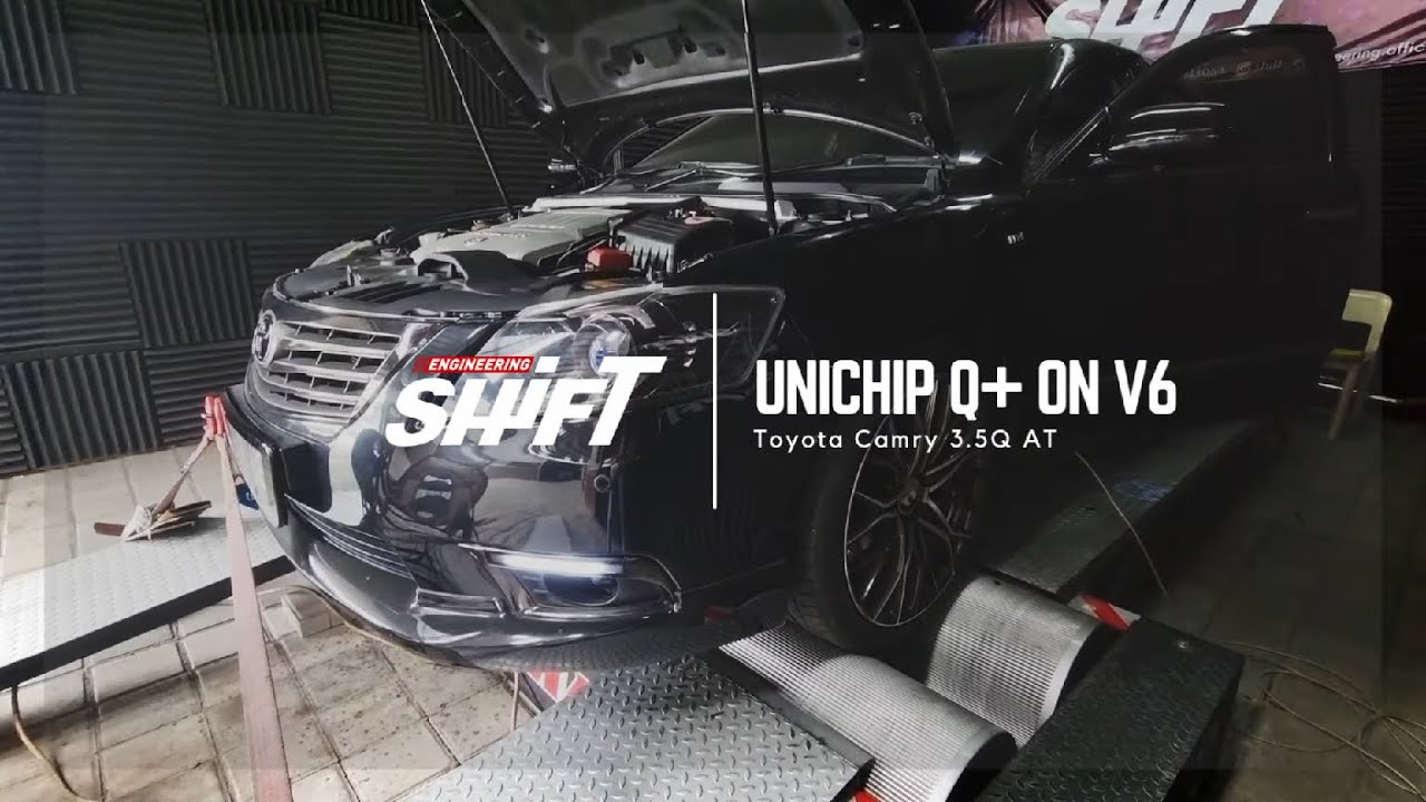 Toyota V6 ditambah #Unichip Q+ jadi secepat apa sih? 🤔 #shiftengineering