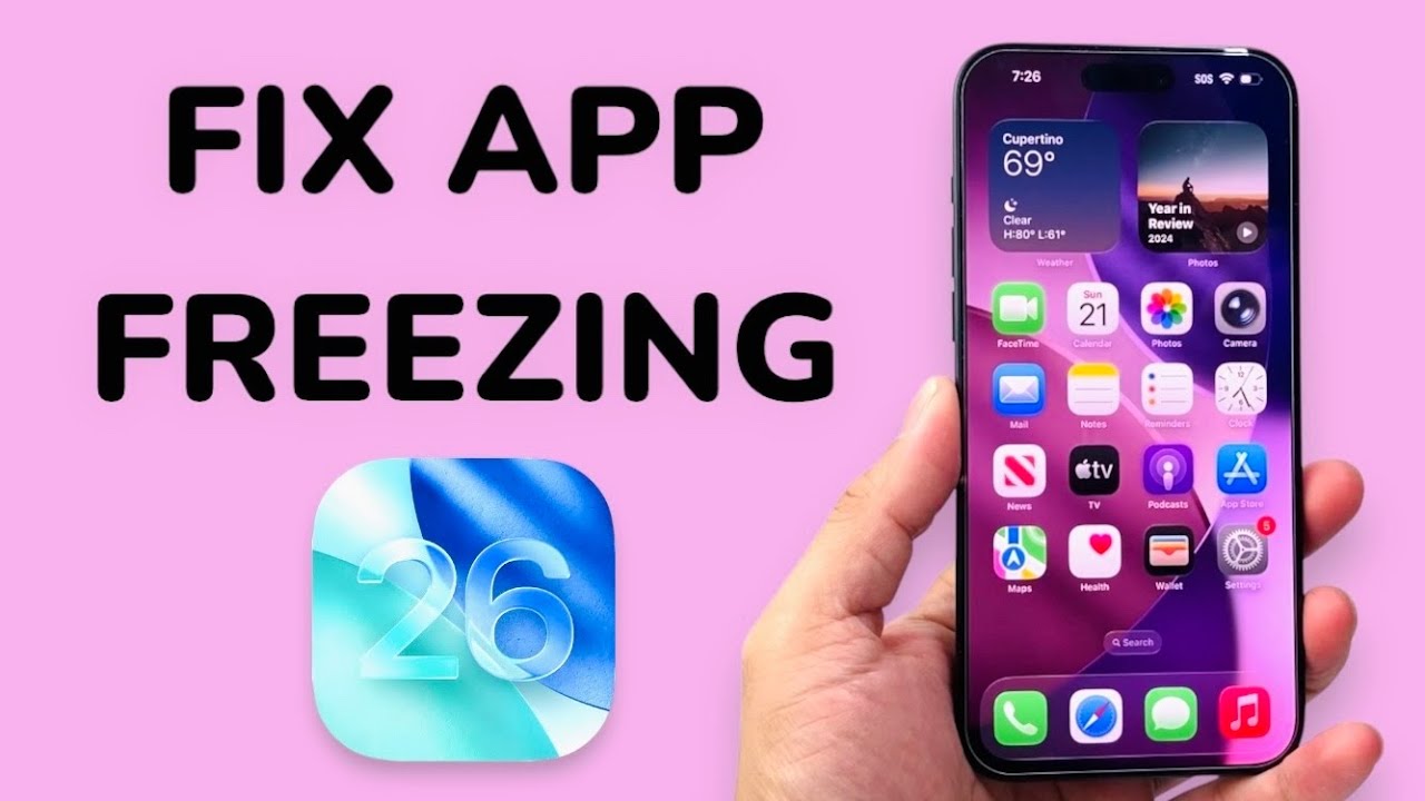 How To Fix iOS 26 App Freezing On iPhone