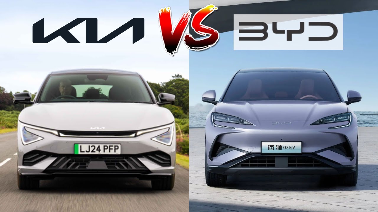 2025 Kia EV6 vs 2025 BYD Sealion 7 | Electric SUV Showdown