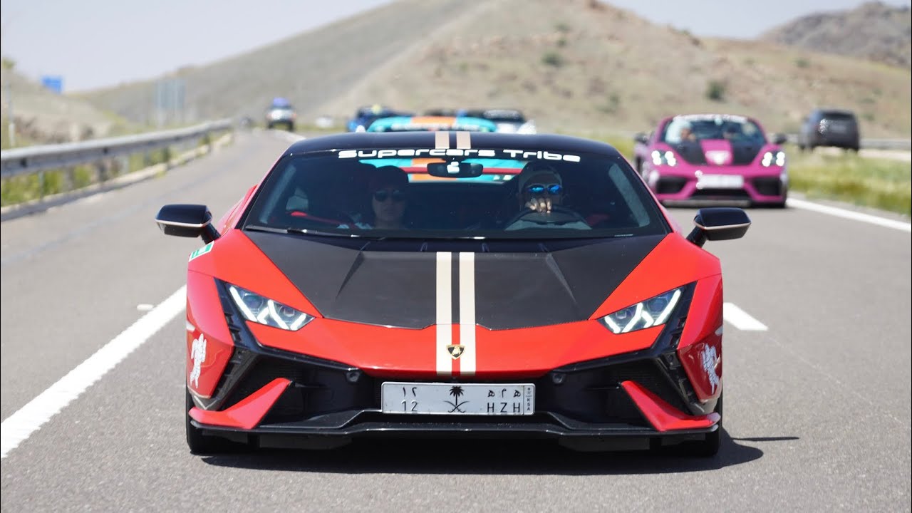 SupercarsTribe in Morocco 🇲🇦 + 23 Supercars 🤩😍