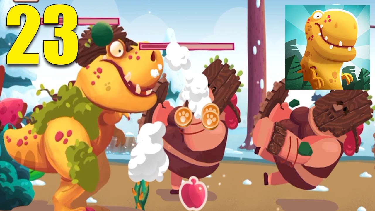 Dino Bash - Level 74-75 - All Levels Walkthrough [ Android iOS ] Gameplay