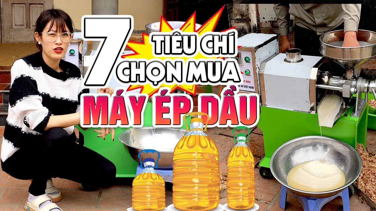👉 7 Tiêu Chí Chọn Máy Ép Dầu Lạc Tốt Nhất 2025 | Mua Sai Mất Tiền Oan!