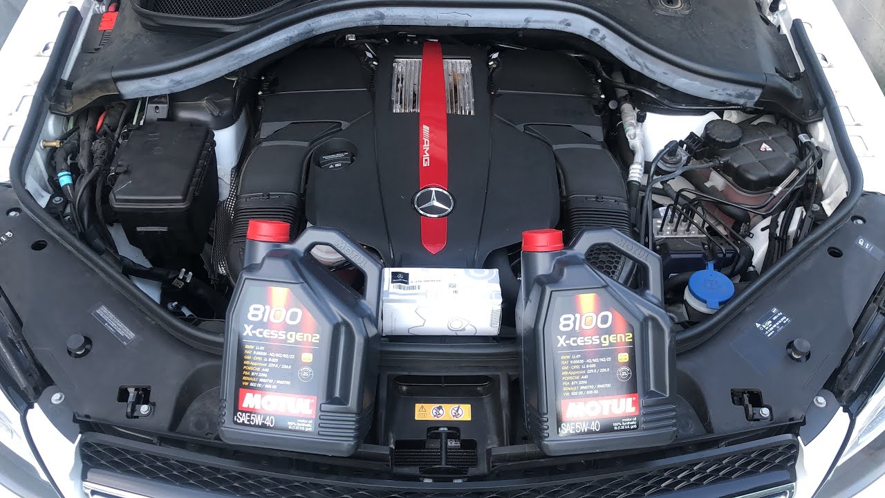 Сделай сам: замена масла Mercedes-AMG GLE 43 (W166)