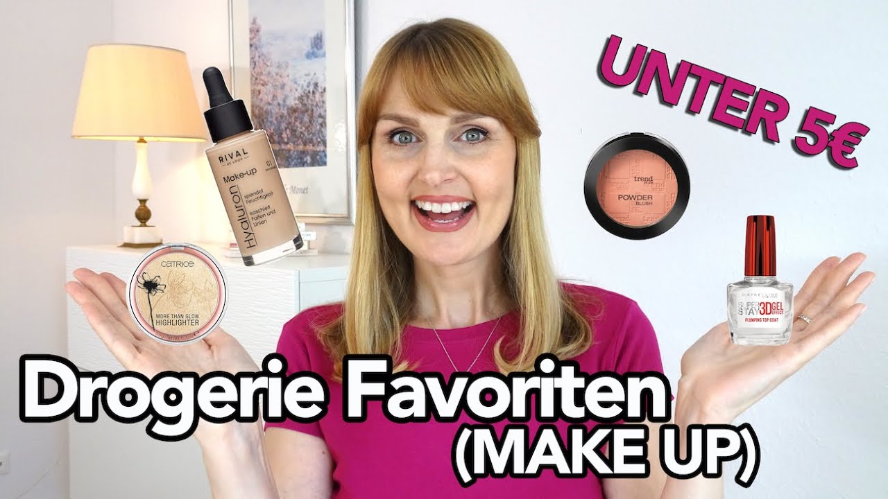 Meine Drogerie Favoriten unter 5 € im Bereich dekorative Kosmetik