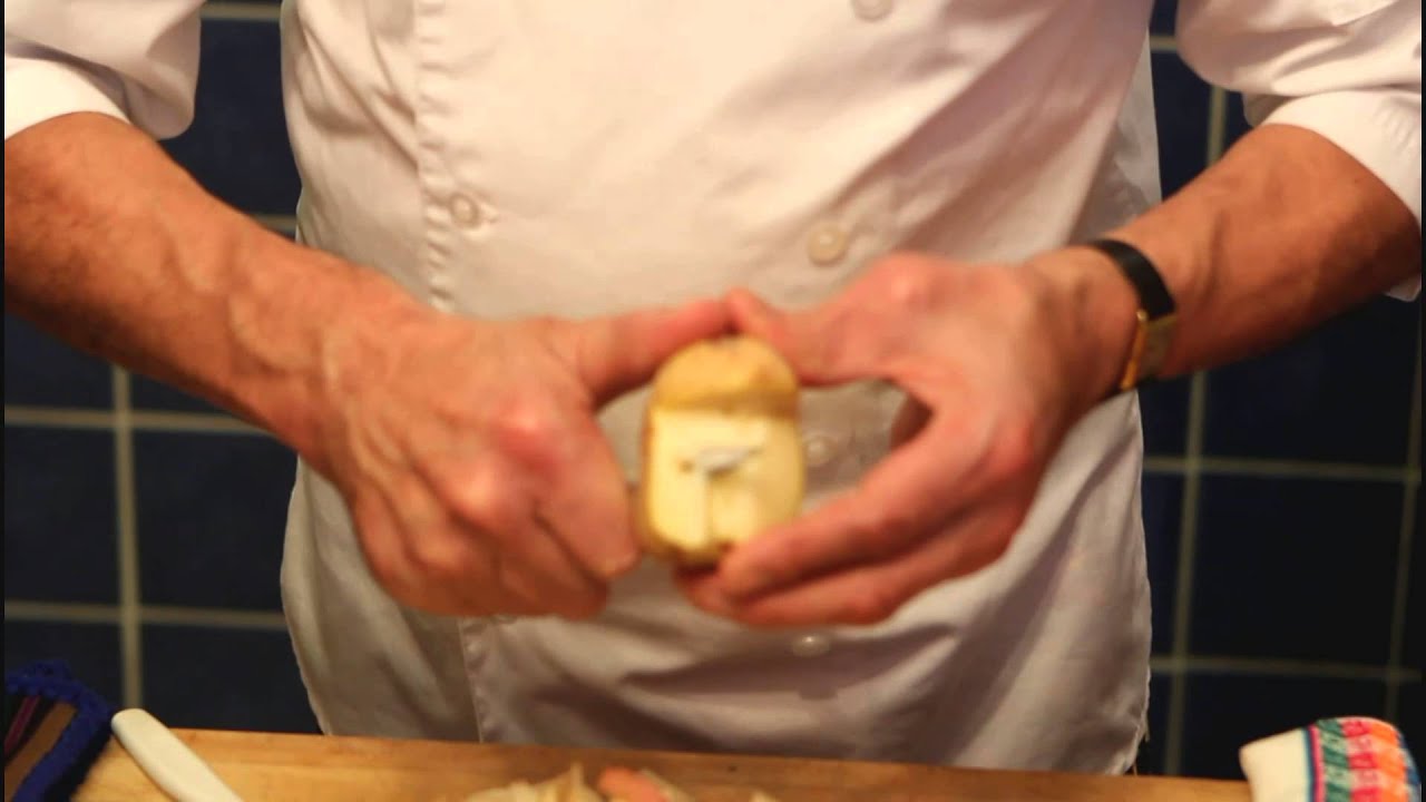 Pommes de terres en forme de champignons