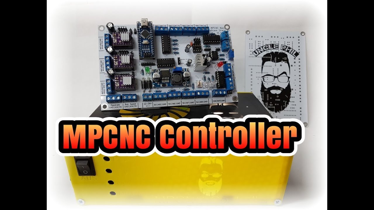 MPCNC Die neue  Steuerung für die mostly printed cnc Teil 1. Besser, schöner und open source!