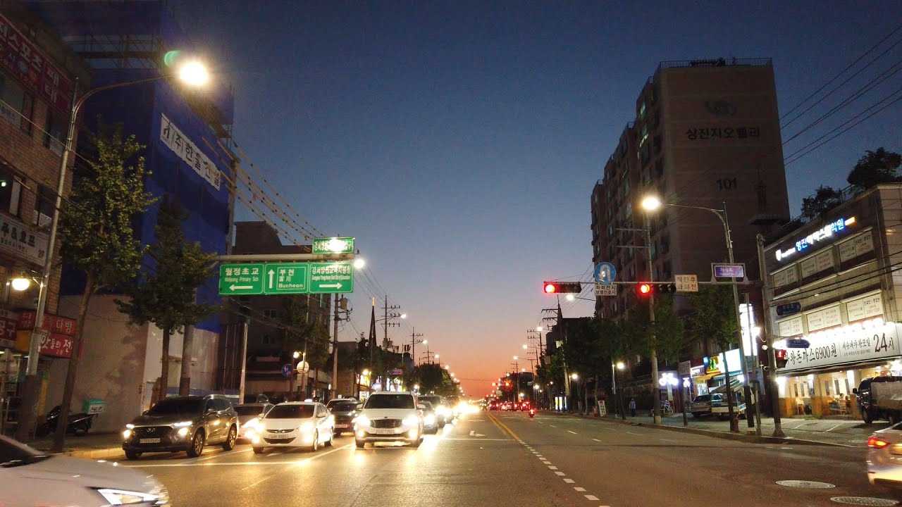 [4k walk korea]  Hwagok Station, Gangseo-gu, 강서구 5호선 화곡역 근처,  Seoul, 2020.09.04.