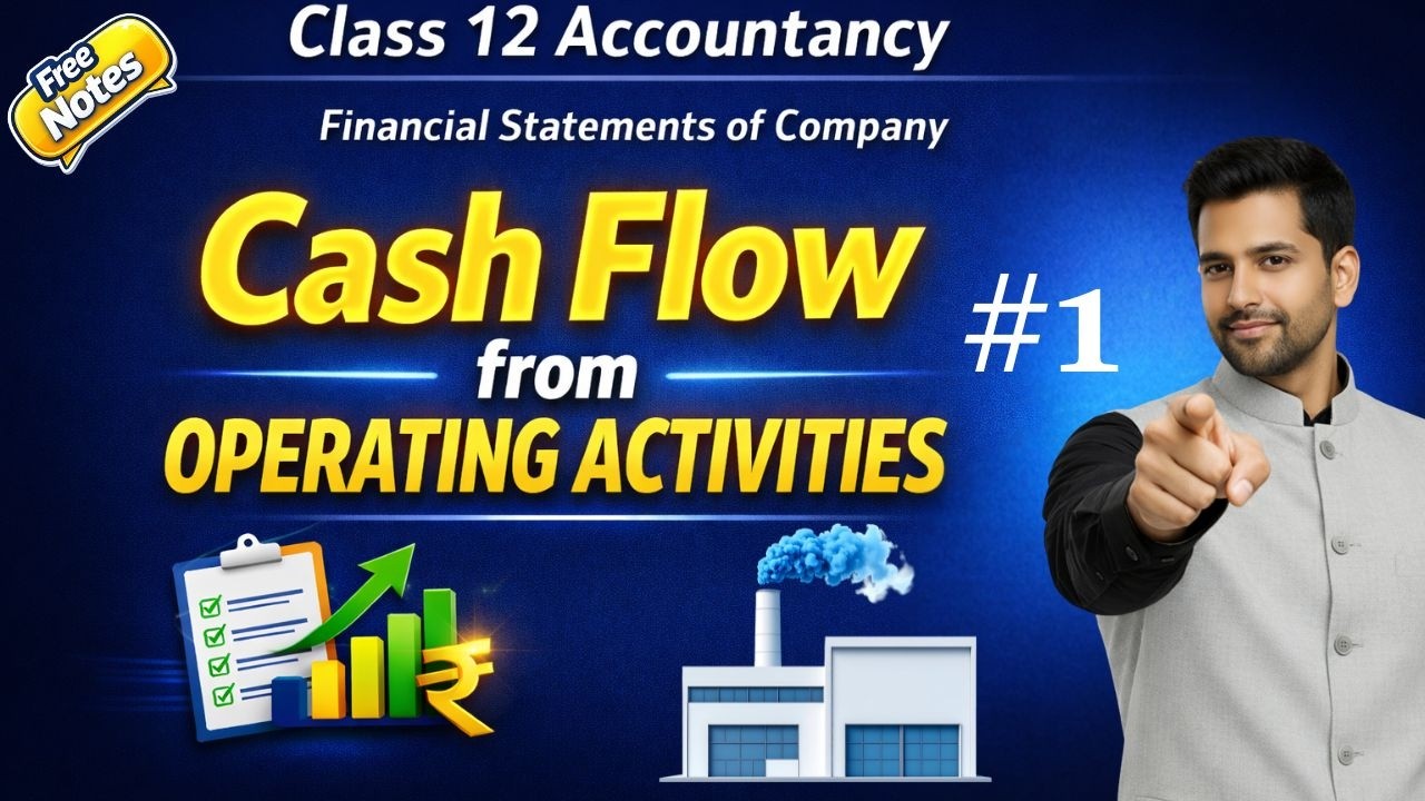 Cash Flow from Operating Activities | Indirect Method Explained | The Mistake Most Students Make