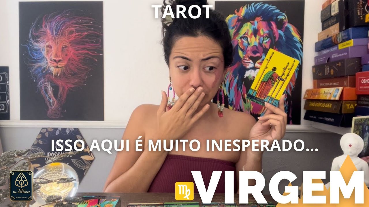 VIRGEM TAROT ♍️ VC ESTA NESSE LUGAR PORQUE VC É O MELHOR! ACEITE! A ESPIRITUALIDADE FOI CERTEIRA !