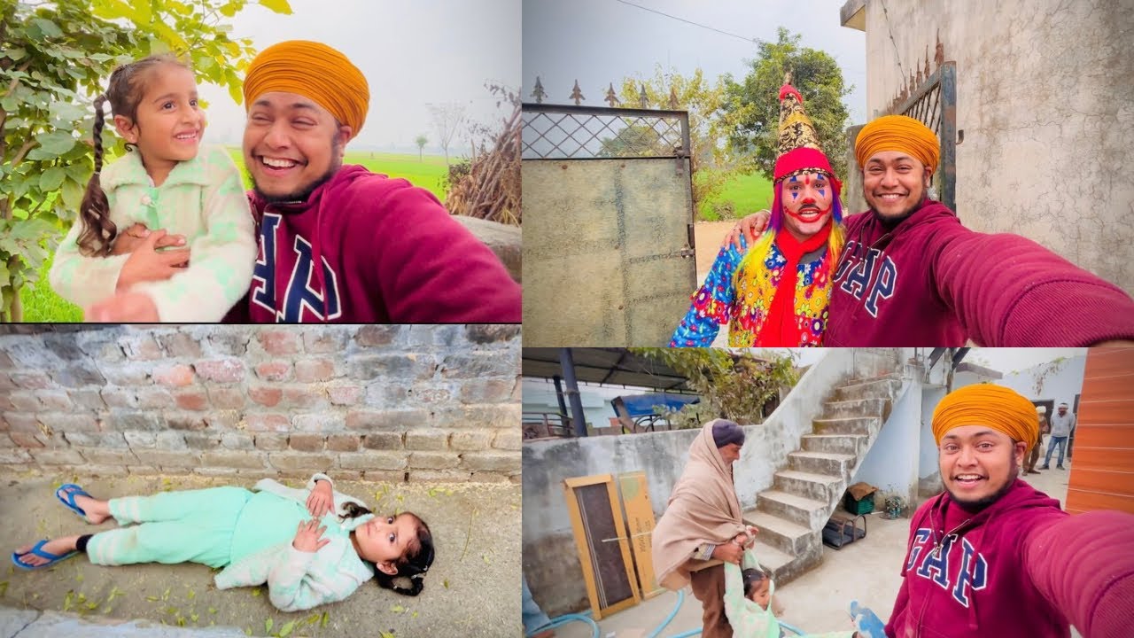Ajj sade ahya jokar ❣️Appa full masti kiti full funny vlog😂✌🏻🎀