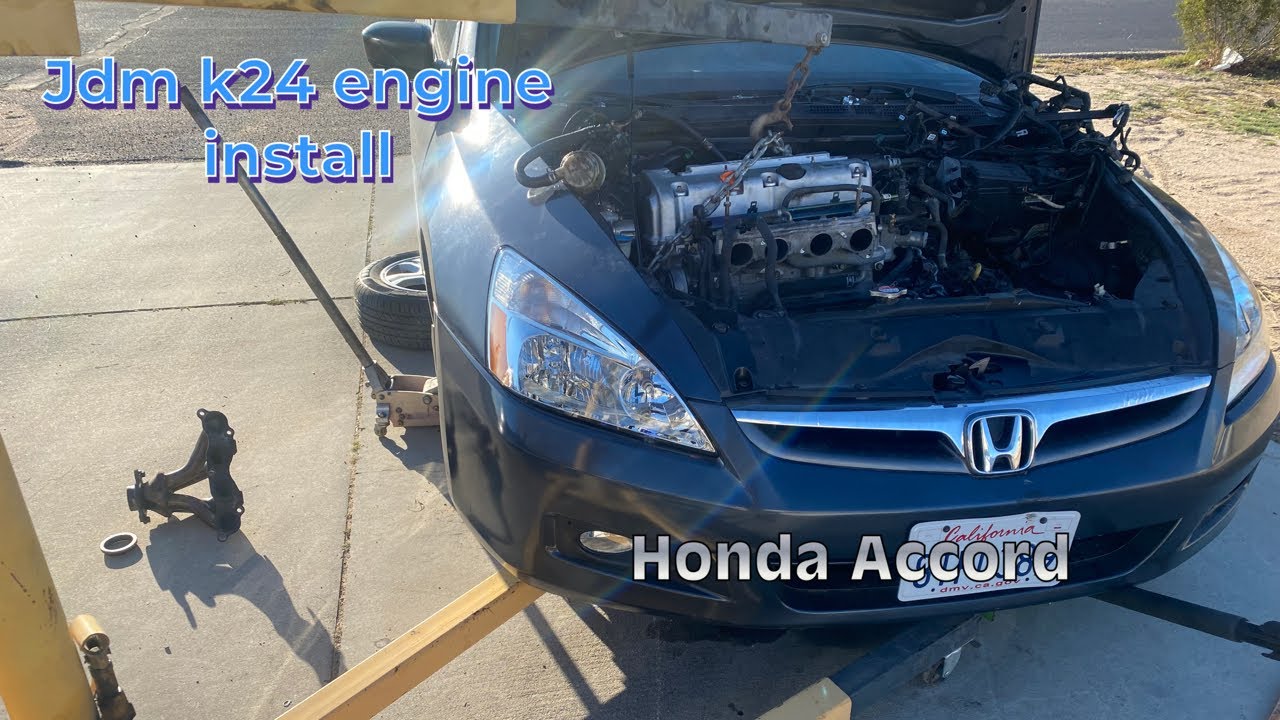 Honda Accord Jdm k24 engine replacement part 3