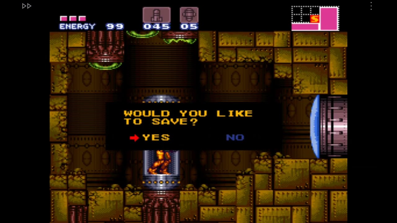 Super Metroid no Emulador de SNES no ANDROID Parte 06
