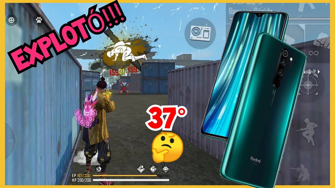 🔥&iquest;EL XIAOMI REDMI NOTE 8 PRO SE CALIENTA JUGANDO FREE FIRE?🔥 | &uacute;ltima actualizaci&oacute;n