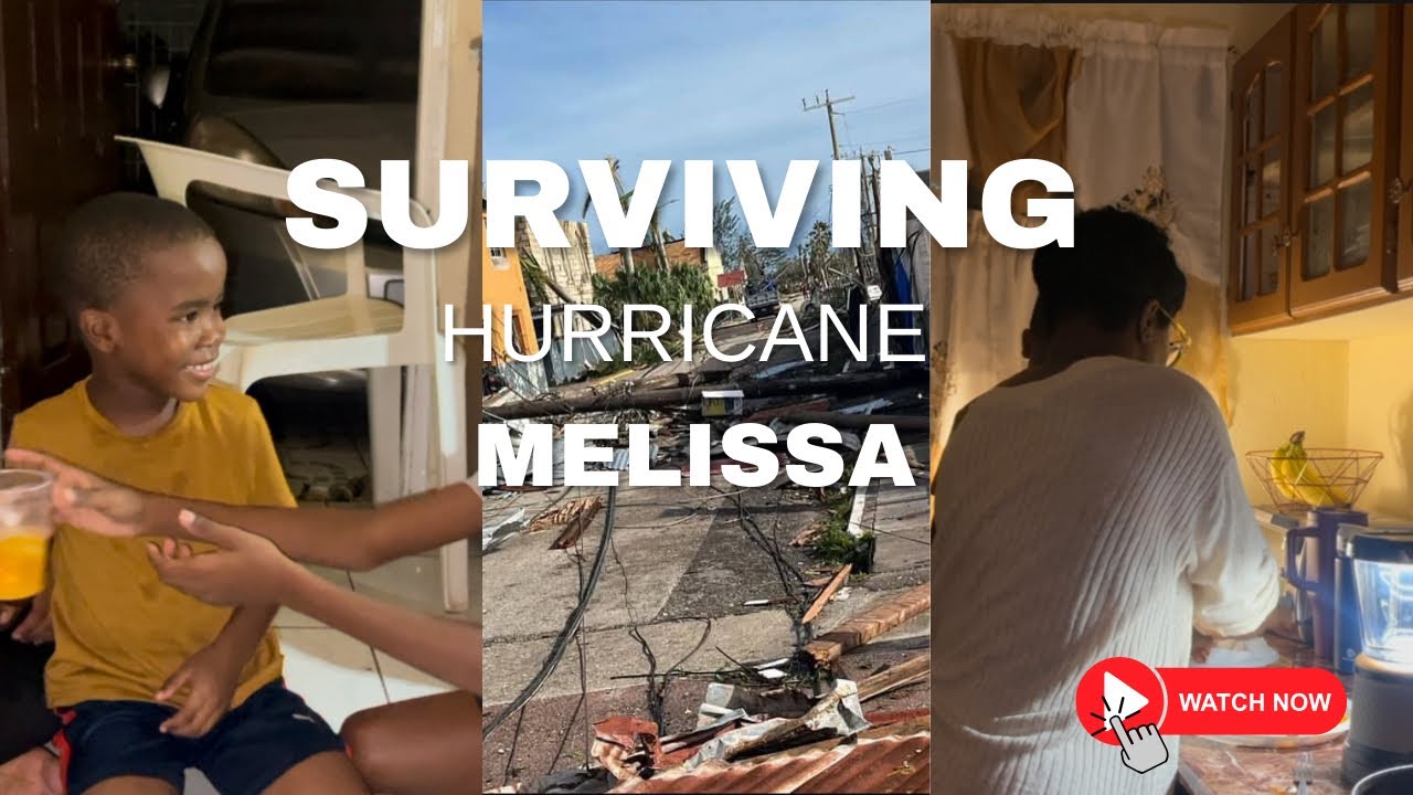 Surviving Hurricane Melissa: From Fear to Gratitude | Kids Reaction + Aftermath
