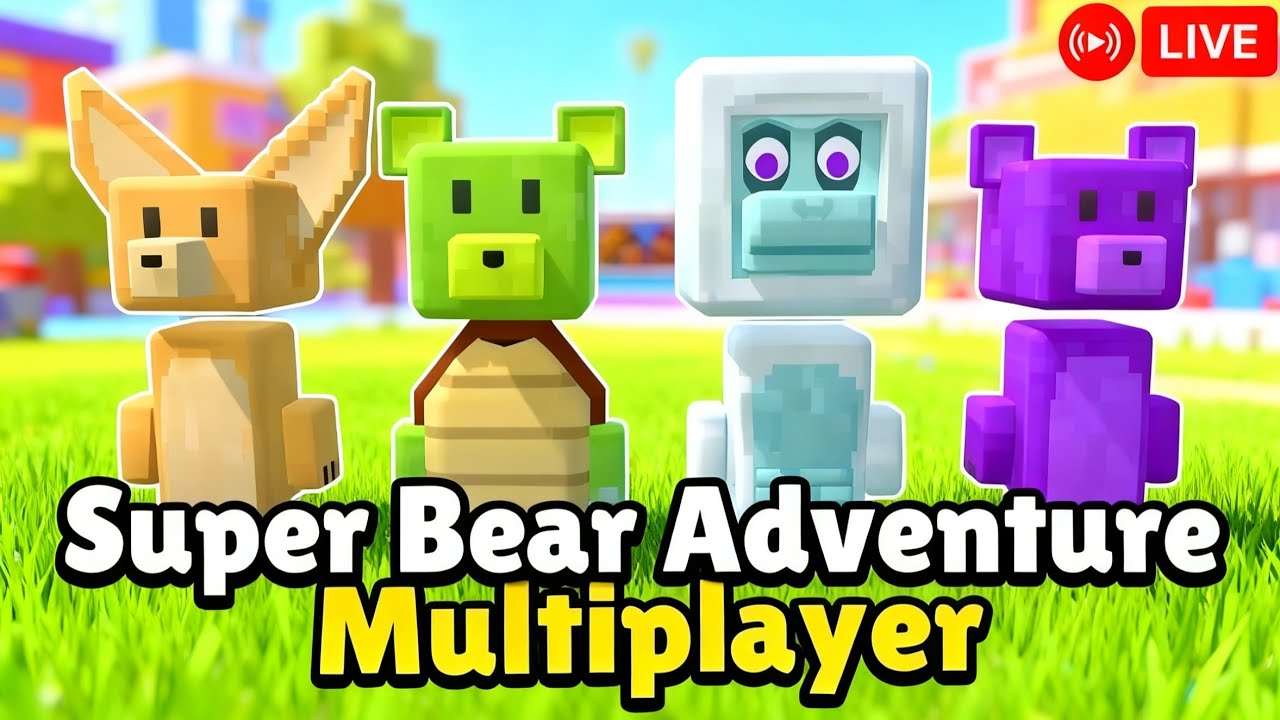 Super Bear Adventure LIVE 🐻 Gameplay Walkthrough