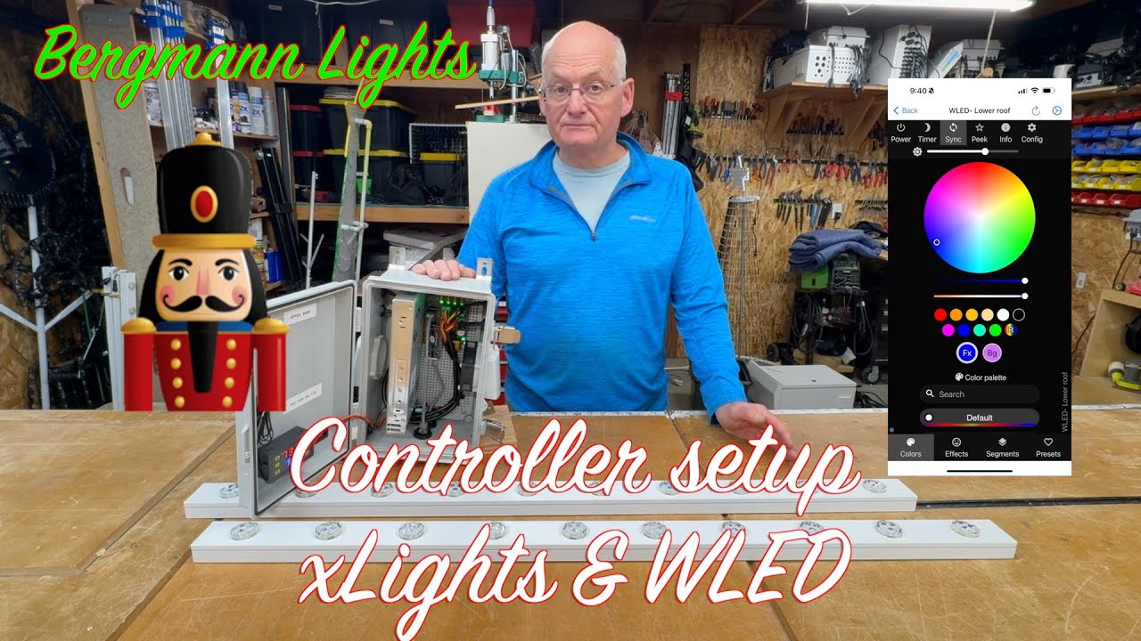 Controller setup for xLights and WLED