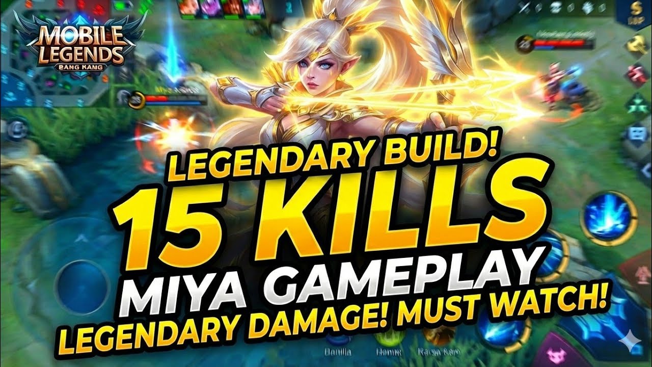 Ranked Gameplay: How to get Legendary Every Match with Miya