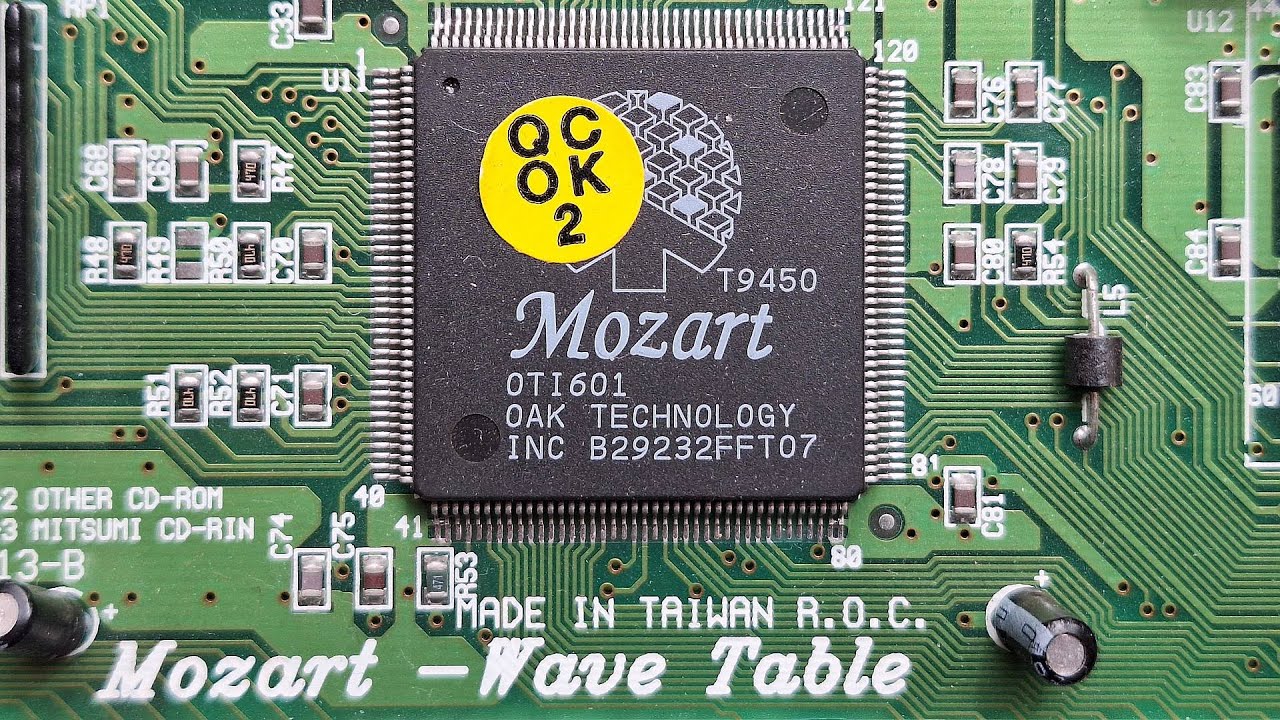 OAK Mozart Wavetable midi music