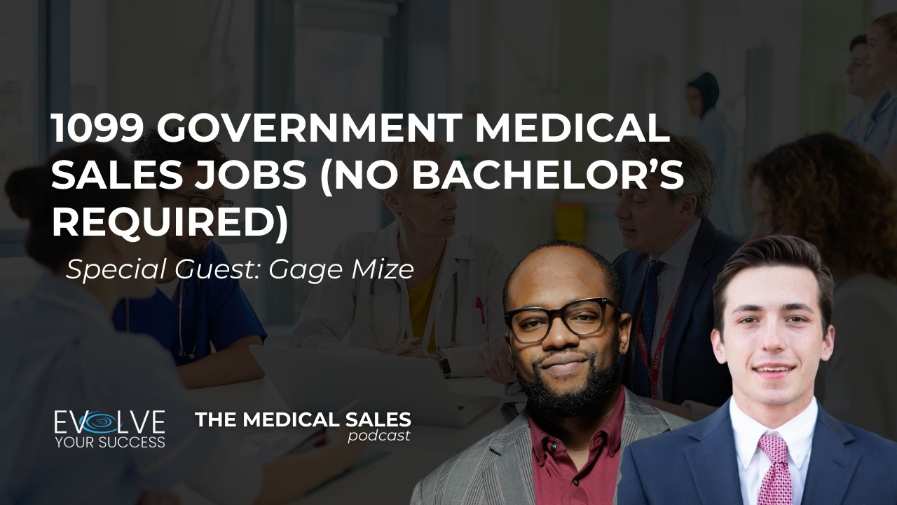 1099 Government Medical Sales Jobs (No Bachelor's Required)