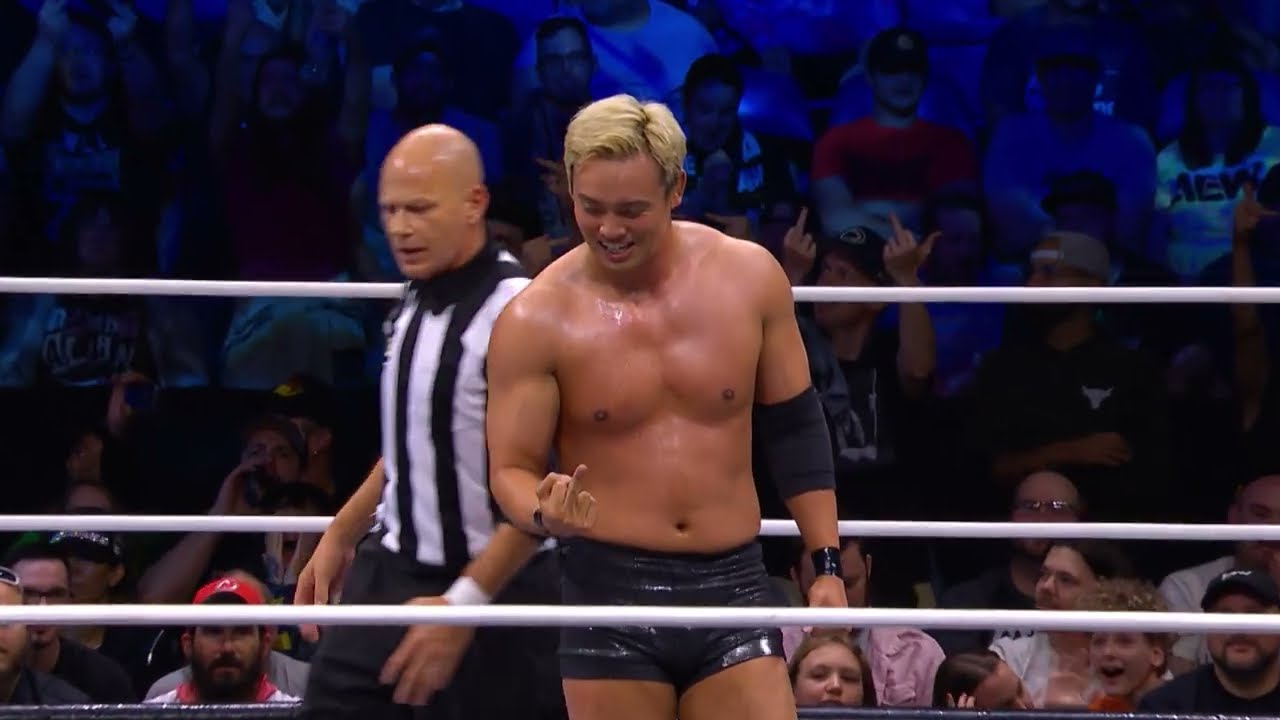 オカダカズチカ＆マシュー・ジャクソン＆ニコラス・ジャクソン vs. KONOSUKE TAKESHITA＆ウィル・オスプレイ＆カイル・フレッチャー