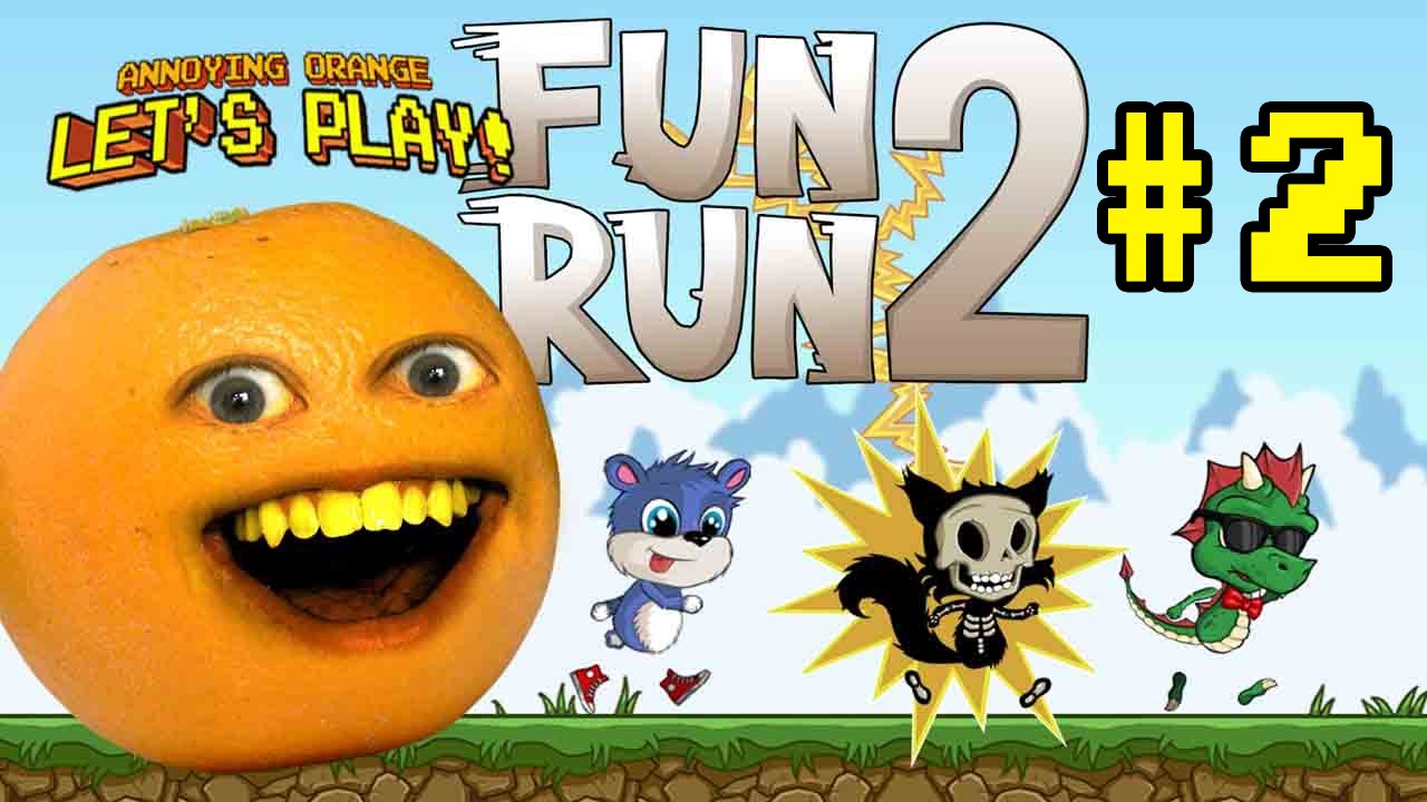 Annoying Orange - FUN RUN 2: CHEATERS ALWAYS WIN!!!