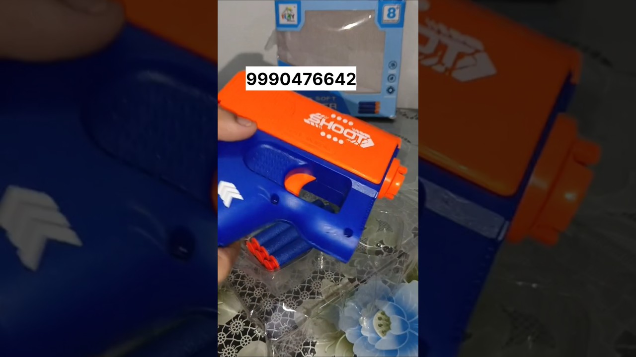 Mini soft blaster gun unboxing #ytshorts #trending #shortsfeed #short #toys #jktoysstationary