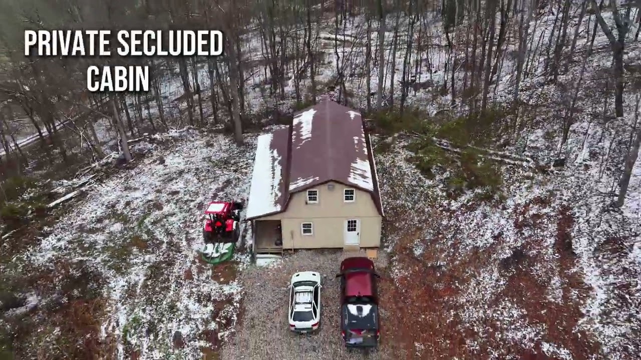 210 Acre Turnkey Hunting Land with Cabin, Timber & Free Gas - Meigs County, Ohio | For Sale $650,000