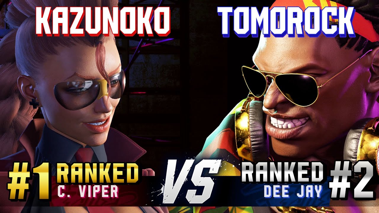 SF6 ▰ KAZUNOKO (#1 Ranked C.Viper) vs TOMOROCK (#2 Ranked Dee Jay) ▰ High Level Gameplay